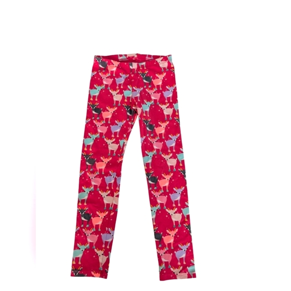 Cat & Jack Cotton Girls Colorful Leggings Size 5T - Picture 2 of 4